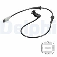 DELPHI SS20763 - Sensor, revoluciones de la rueda
