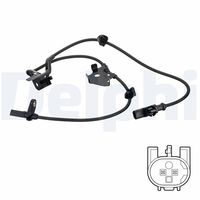 DELPHI SS20753 - Sensor, revoluciones de la rueda