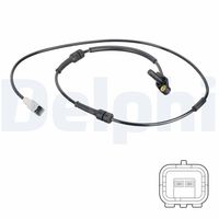 DELPHI SS20810 - Sensor, revoluciones de la rueda