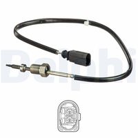 DELPHI TS30168 - Sensor, temp. gas escape