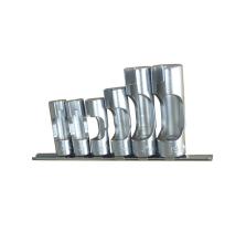 TOOLHUB 9459 - JUEGO VASOS 3/8" CON VENTANA 6 PZAS