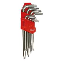 TOOLHUB 1177 - JUEGO LLAVES TORX INVIOLABLES 9 PZS