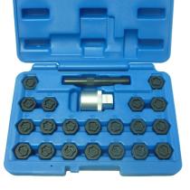 TOOLHUB 9613 - JUEGO VASOS PARA TORNILLOS ANTIROBO, BMW 22PZS