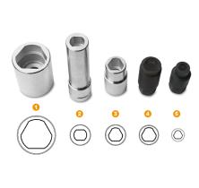 TOOLHUB 9668 - JUEGO VASOS PARA BOMBA INYECTORA DIÉSEL BOSH - 5 PZS