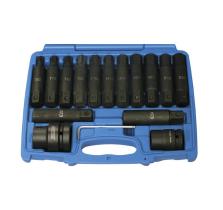 TOOLHUB 9676 - JUEGO VASOS Y PUNTAS IMPACTO 3/4" & 1" - 16PZS