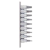 RZT 130084 - JUEGO 9 VASOS+PUNTA TORX-GUIA 5 PUNTAS