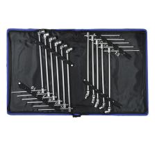 TOOLHUB 9715 - JUEGO LLAVES CON VASOS ARTICULADOS 10 PZS.