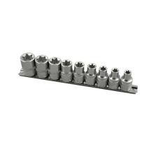TOOLHUB 9779 - JUEGO VASOS TORX 1/2, 9 PZS, E10 - E24