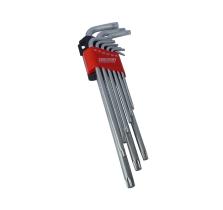 TOOLHUB 9812 - JUEGO LLAVES TORX EXTRALARGA / MAGNETICA 9 PZS.