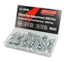 TOOLHUB 9839 - SURTIDO TUERCAS MÉTRICAS - 300 PZS