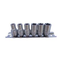 TOOLHUB 9885 - JUEGO VASOS TORX PLUS - 1/4"", 6 PZS.