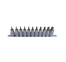 TOOLHUB 9889 - JUEGO PUNTAS EN VASOS TORX PLUS SEGURIDAD - 1/2"", 11 PZS.