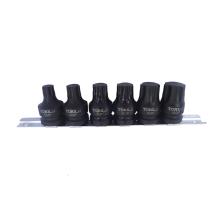 TOOLHUB 9890 - JUEGO PUNTAS IMPACTO TORX PLUS - 1/2"", 6 PZS.