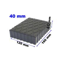 TOOLHUB 9954 - TACO GOMA ELEVADOR - ELEVADORES TIJERAS 120X160X40MM