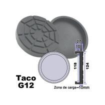 TOOLHUB 9972 - TACO GOMA ELEVADOR - 118MM INTERIOR, 124MM EXTERIOR