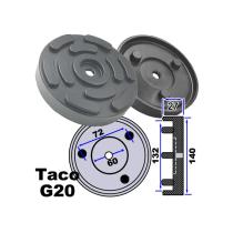 TOOLHUB 9980 - TACO GOMA ELEVADOR - OMCN, ROGEN 140MM EXTERIOR