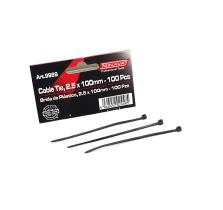 TOOLHUB 9989 - BRIDA PLÁSTICO, 2.5 X 100MM - 100 PZS