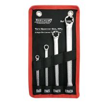 TOOLHUB 10293 - JUEGO LLAVES TORX PLANAS 4PZS