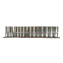 TOOLHUB 10456 - JUEGO VASOS LARGOS - 3/8" DR. 12 CARAS, 15PZS