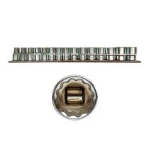 TOOLHUB 10459 - JUEGO VASOS - 1/2" DR. 12 CARAS, 15PZS