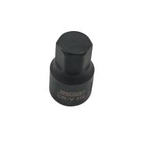 TOOLHUB 10744 - PUNTA HEX CORTA PARA CALIPER FRENOS 1/4 DR. 9MM X 20MM.