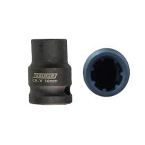 TOOLHUB 10753 - VASO PARA CALIPER FRENOS 1/2 DR.  7 POINT 14MM