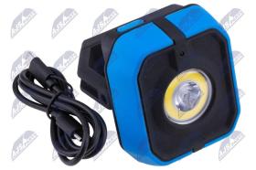 NTY EZILPRO502 - Lámpara de taller NTY 10W+3W COB
