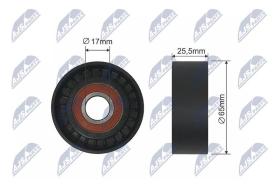 NTY RNKCT000 - NTY polea tensora de la correa trapezoidal poli V