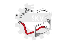 SKV 24SKV317 - Manguera del radiador 24SKV317