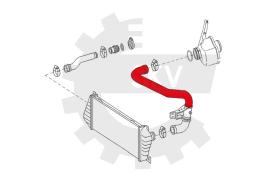 SKV 24SKV738 - Manguera de turbocompresor 24SKV738