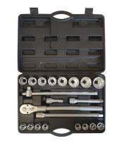 TOOLHUB 10976 - JUEGO AUTOCLE 3/4" 6 CARAS 21PZS.