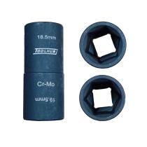 TOOLHUB 11080 - VASO REVERSIBLE PARA TUERCAS DAÑADAS. 18.5MM/ 19.5MM 6 CARAS