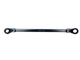 TOOLHUB 11038 - LLAVE DE CARRACA DOBLE DE CABEZA FLEXIBLE - 16 X 18MM