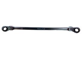 TOOLHUB 11035 - LLAVE DE CARRACA DOBLE DE CABEZA FLEXIBLE - 10 X 11MM