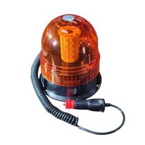 TOOLHUB 11117 - GIROFARO DESTELLANTE LED, BASE IMANTADA Y CON PERNOS 12/24V.