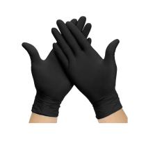 TOOLHUB 11359 - GUANTES DE NITRILO NEGROS - CAJA 100 UDS