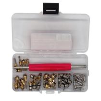 TOOLHUB 11396 - JUEGO DE VÁLVULAS PARA AIRE ACONDICIONADO.